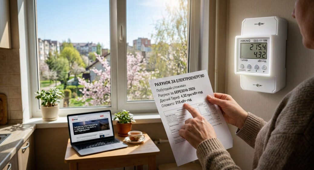 Тарифи на електроенергію з 1 березня: чи готує уряд підвищення цін після завершення опалювального сезону 