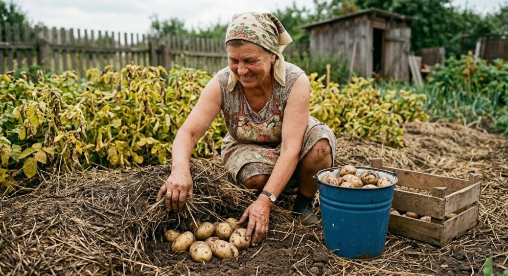 Саджу картоплю лише під солому: врожай у 2 рази більший, і спина зовсім не болить, бо не гну 